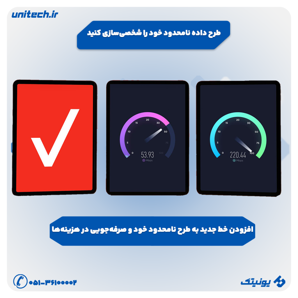 برنامه خود را با برنامه های نامحدود 5G Verizon سفارشی کنید.