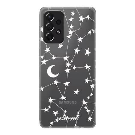 LoveCases White Stars & Moon Gel Case