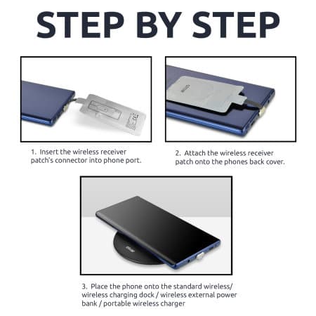 Wireless charging adapter