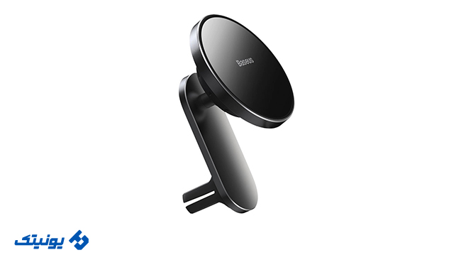بهترین شارژر وایرلس (Baseus Magnetic Wireless Car Charger)