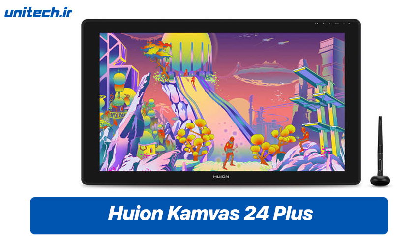 بهترین تبلت برای طراحی (Huion Kamvas 24 Plus)