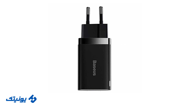 بهترین شارژر گوشی موبایل (شارژر دیواری Baseus 65W Foldable)
