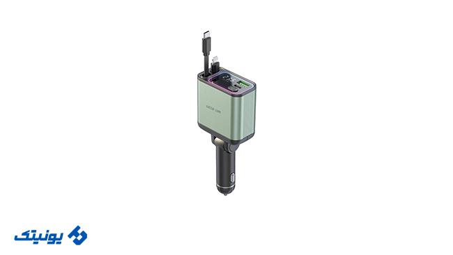 شارژر فندکی فست شارژ گرین لاین مدل Retractable
