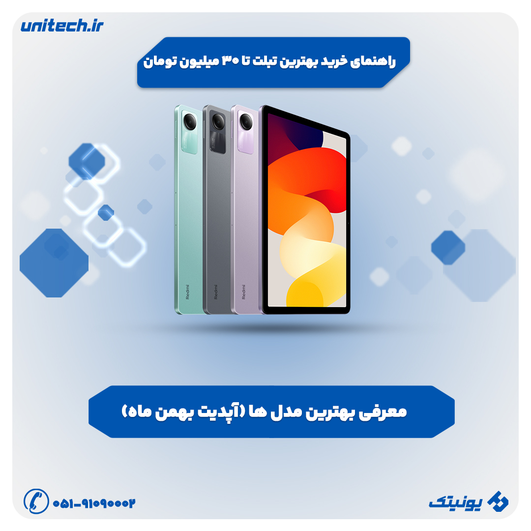 راهنمای خرید بهترین تبلت تا 30 میلیون تومان