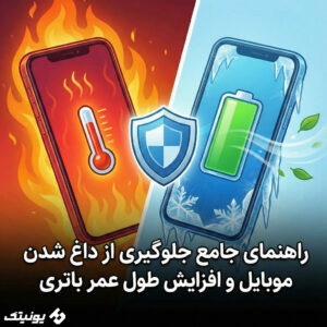7 علت داغ شدن گوشی و جلوگیری از آن‌‌ها 300x300