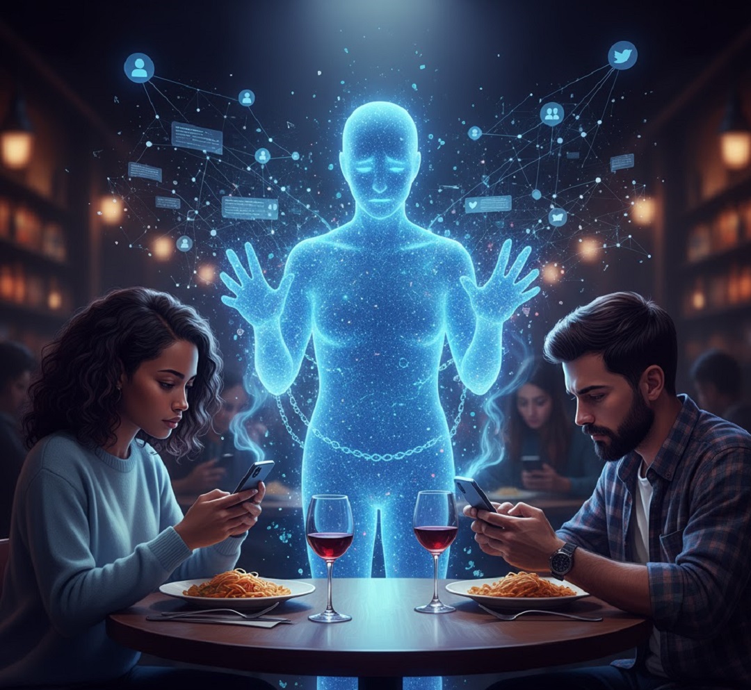 اعتیاد به گوشی های هوشمند و نادیده گرفتن افراد