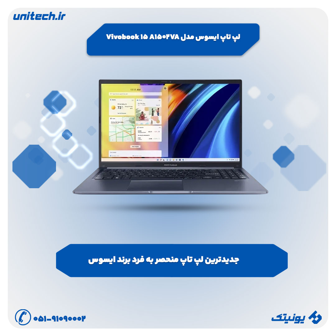 لپ تاپ ایسوس مدل Vivobook 15 A1502VA-BQ534