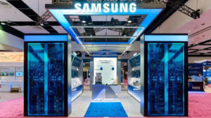 Samsung Electronics booth 300x169