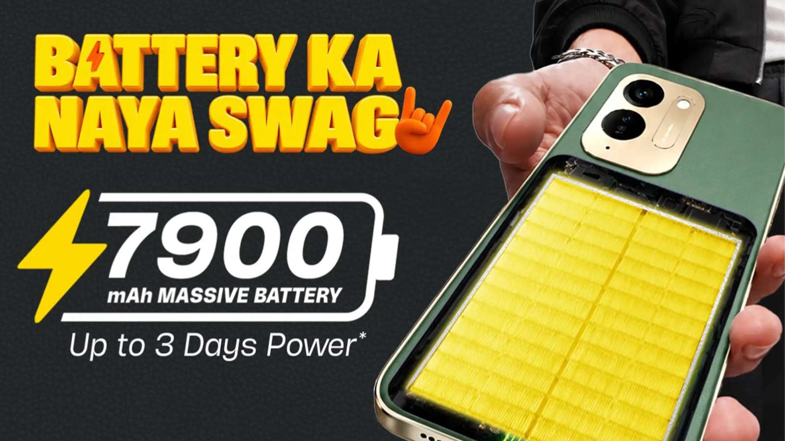 ظرفیت باتری Poco M8x 5G