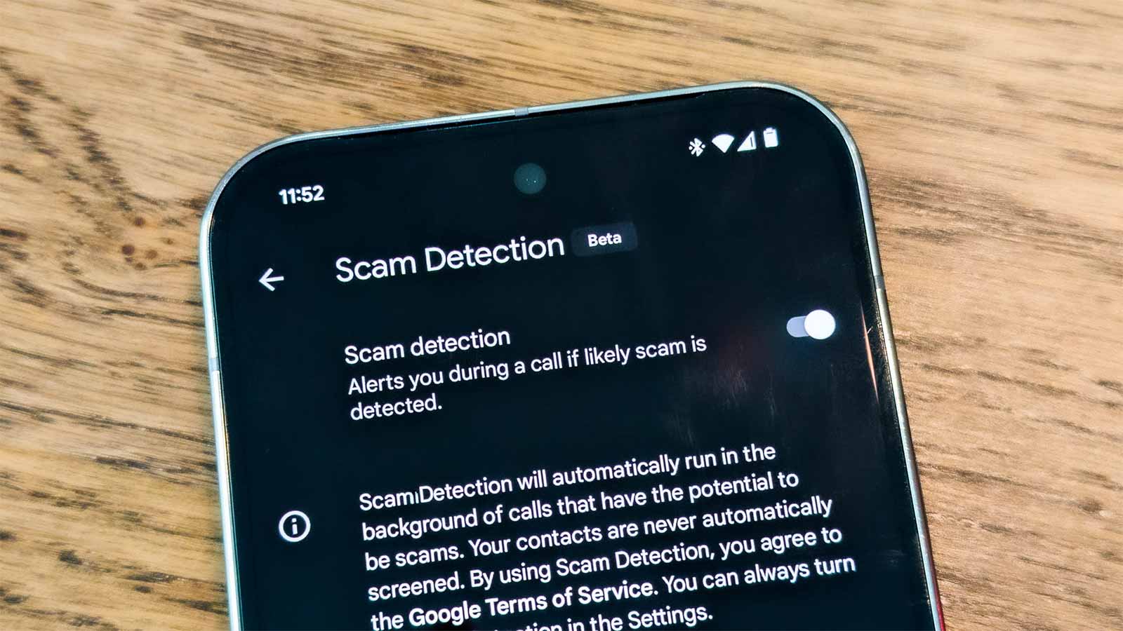 قابلیت Scam Detection گوگل