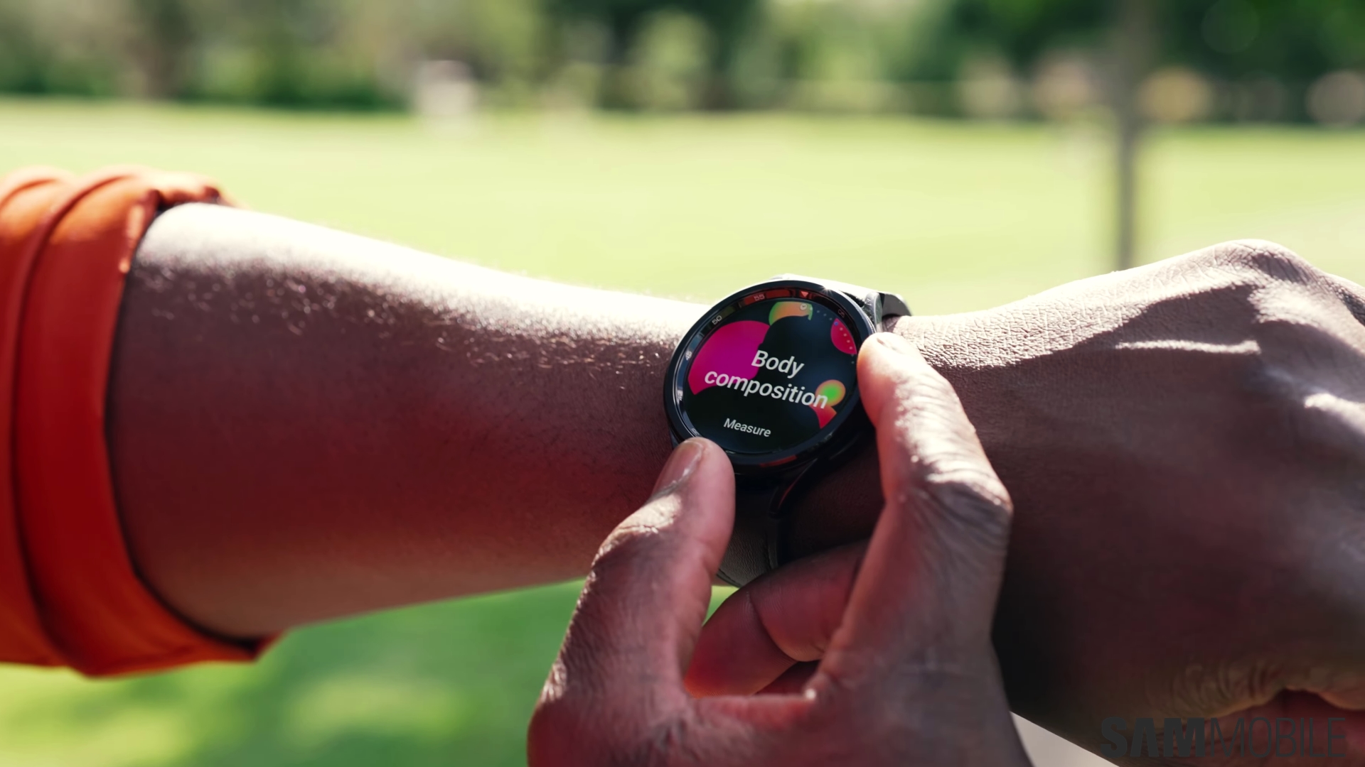 Samsung Galaxy Watch 6 Classic Front Design On Wrist