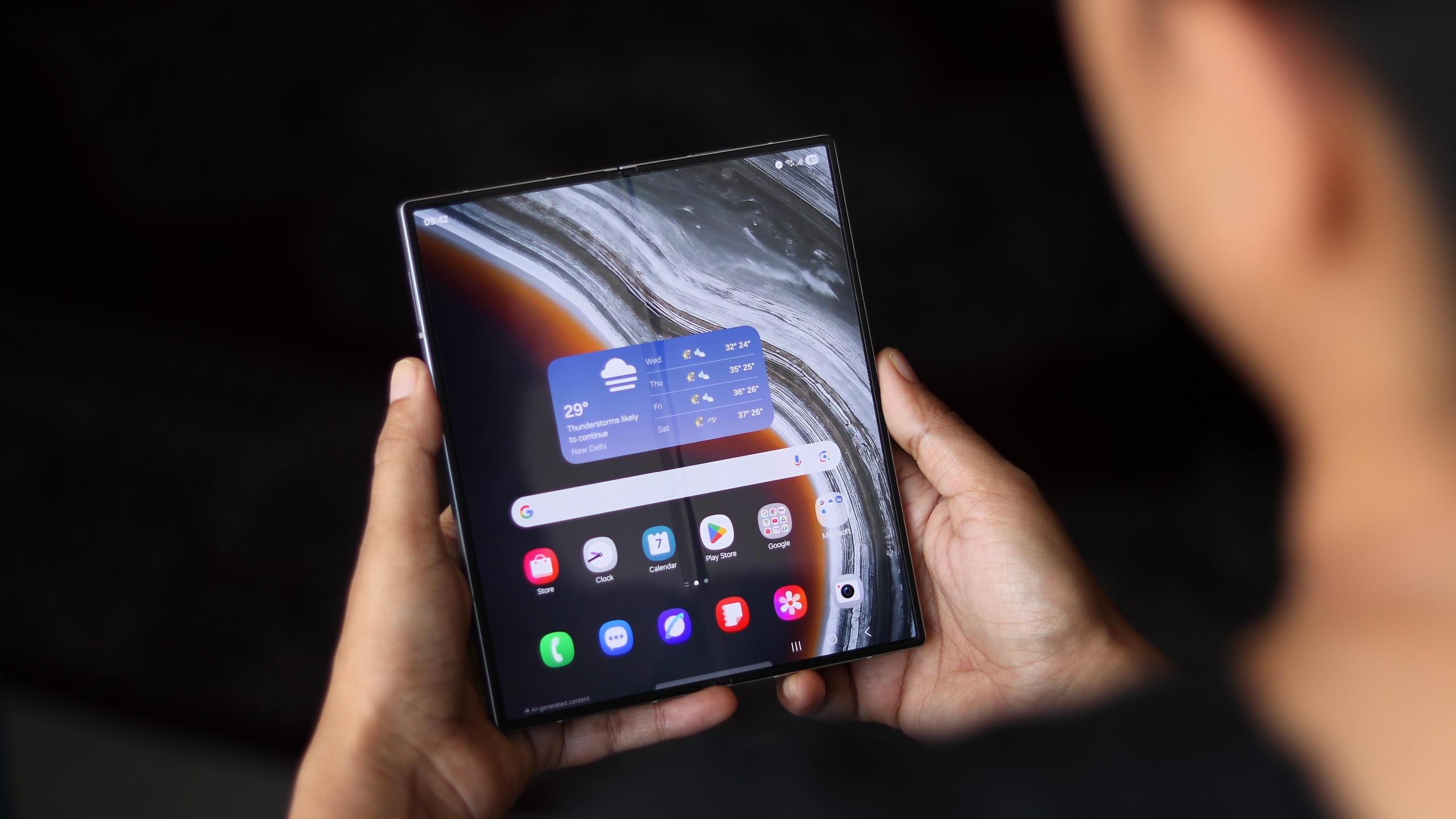 Samsung Galaxy Z Fold 6 Inner Foldable Screen