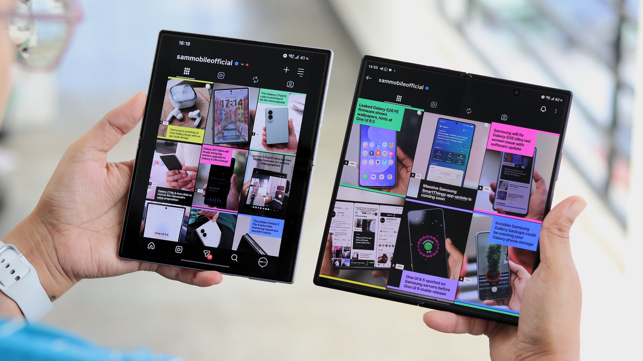 Galaxy Z Fold 8 vs Fold 8 Ultra