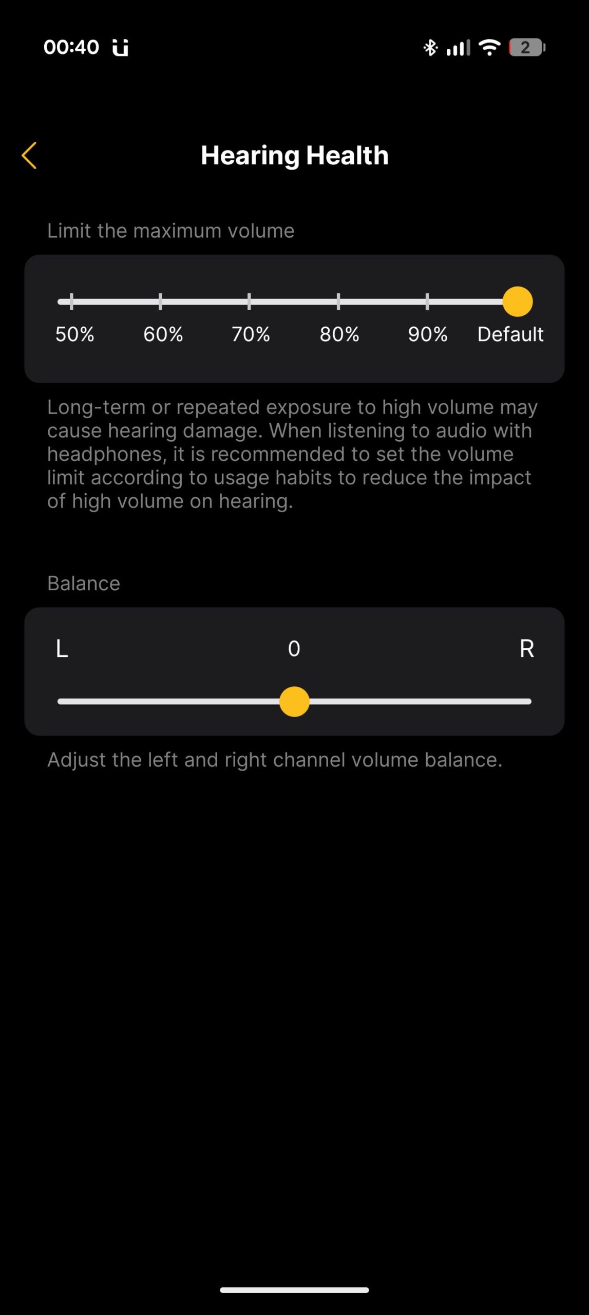 EarFun Audio app
