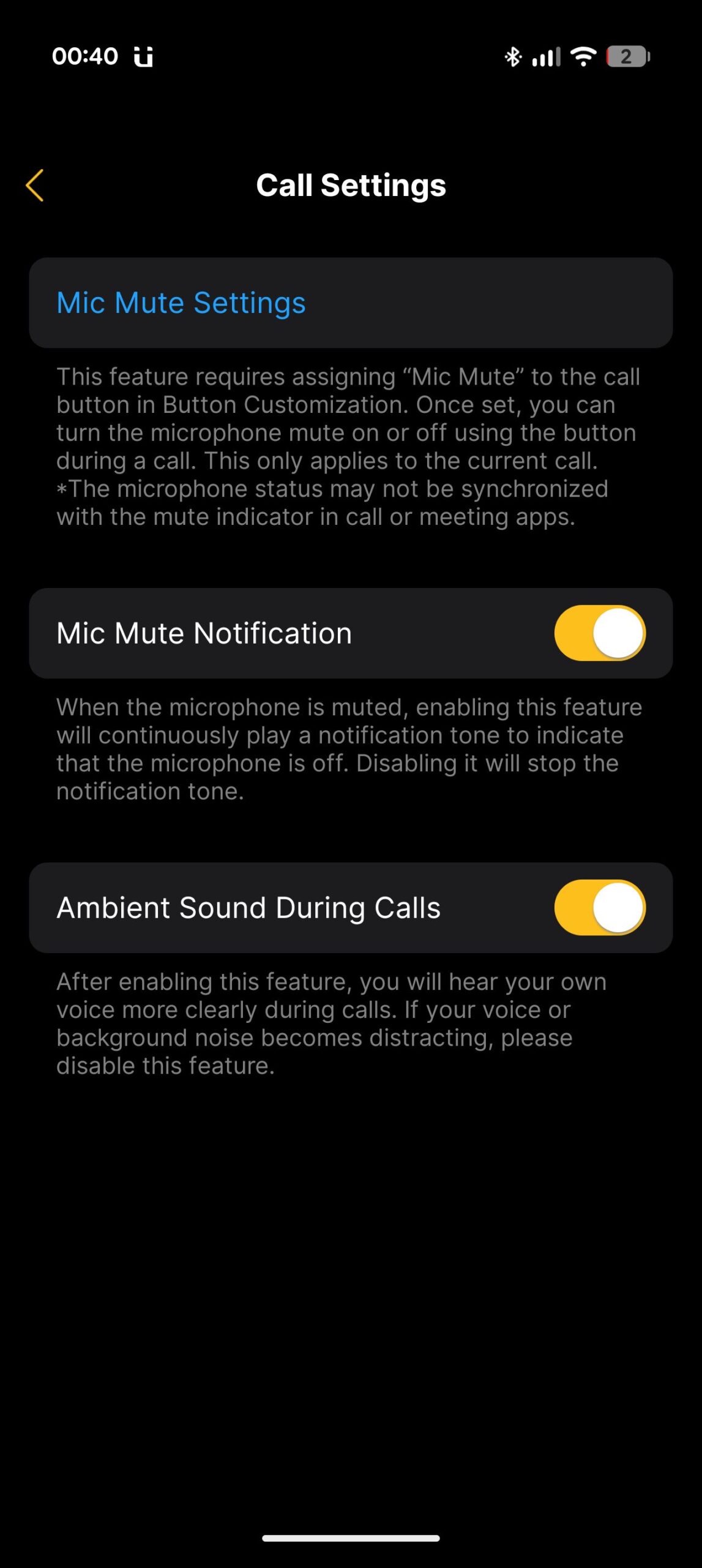 EarFun Audio app