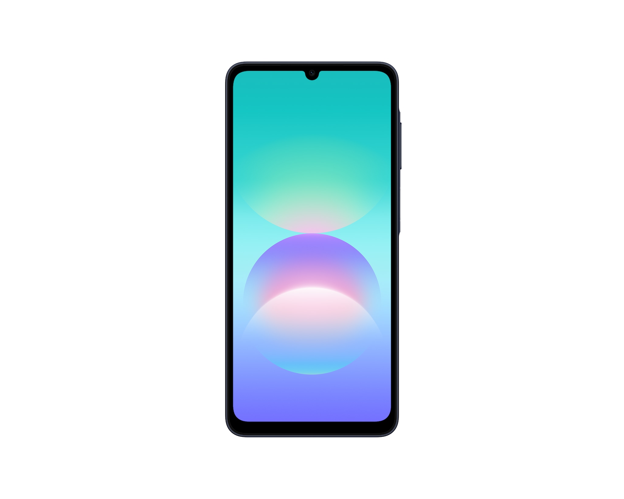 Samsung Galaxy A08 in dark blue