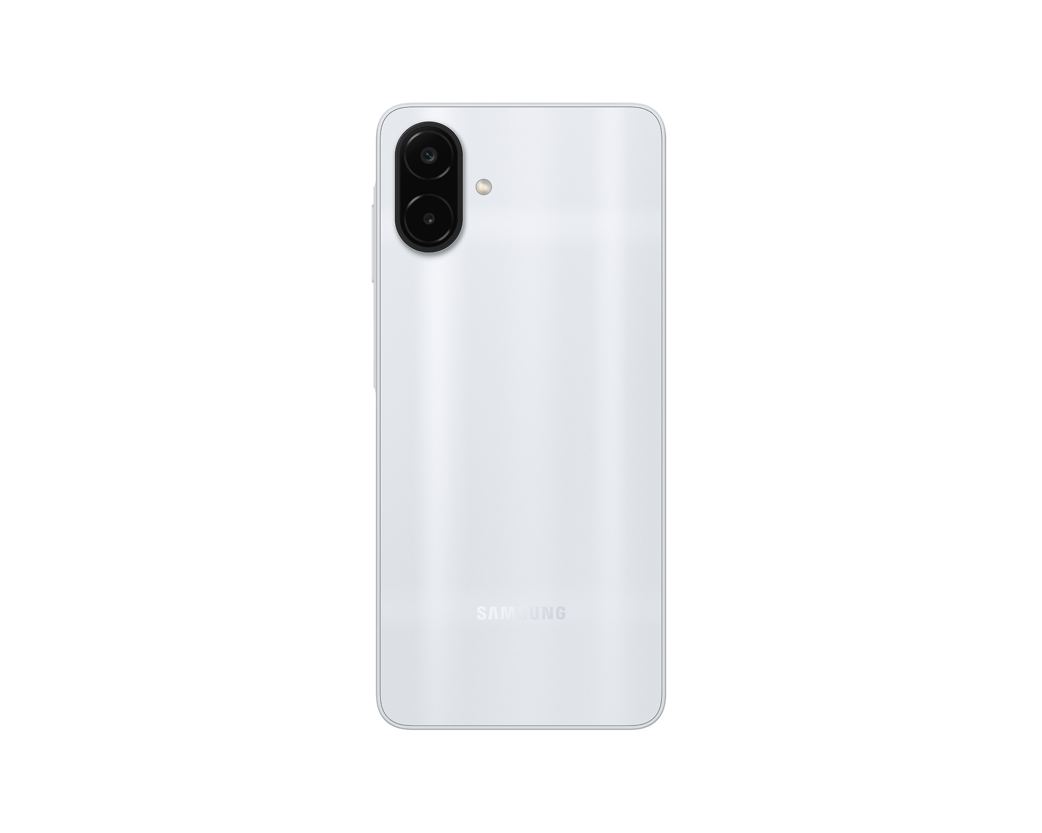 Samsung Galaxy A08 in silver