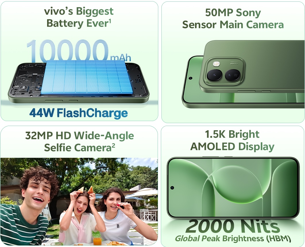 vivo S2 FE goes official with a massive 10,000mAh battery